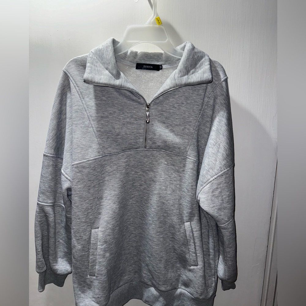 Zesica half zip sweatshirt